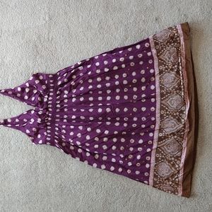 A No Boundaries size Medium halter dress